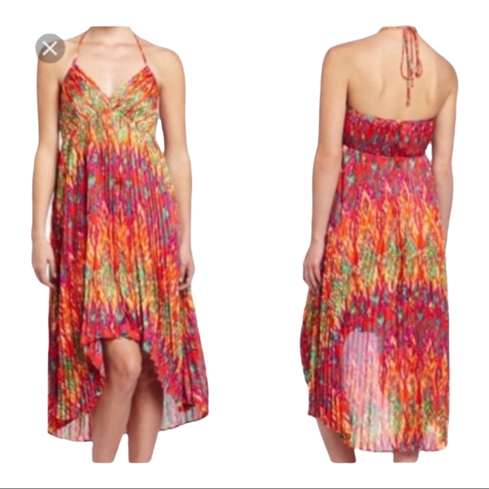 Laundry by Shelli Segal backless high low dress